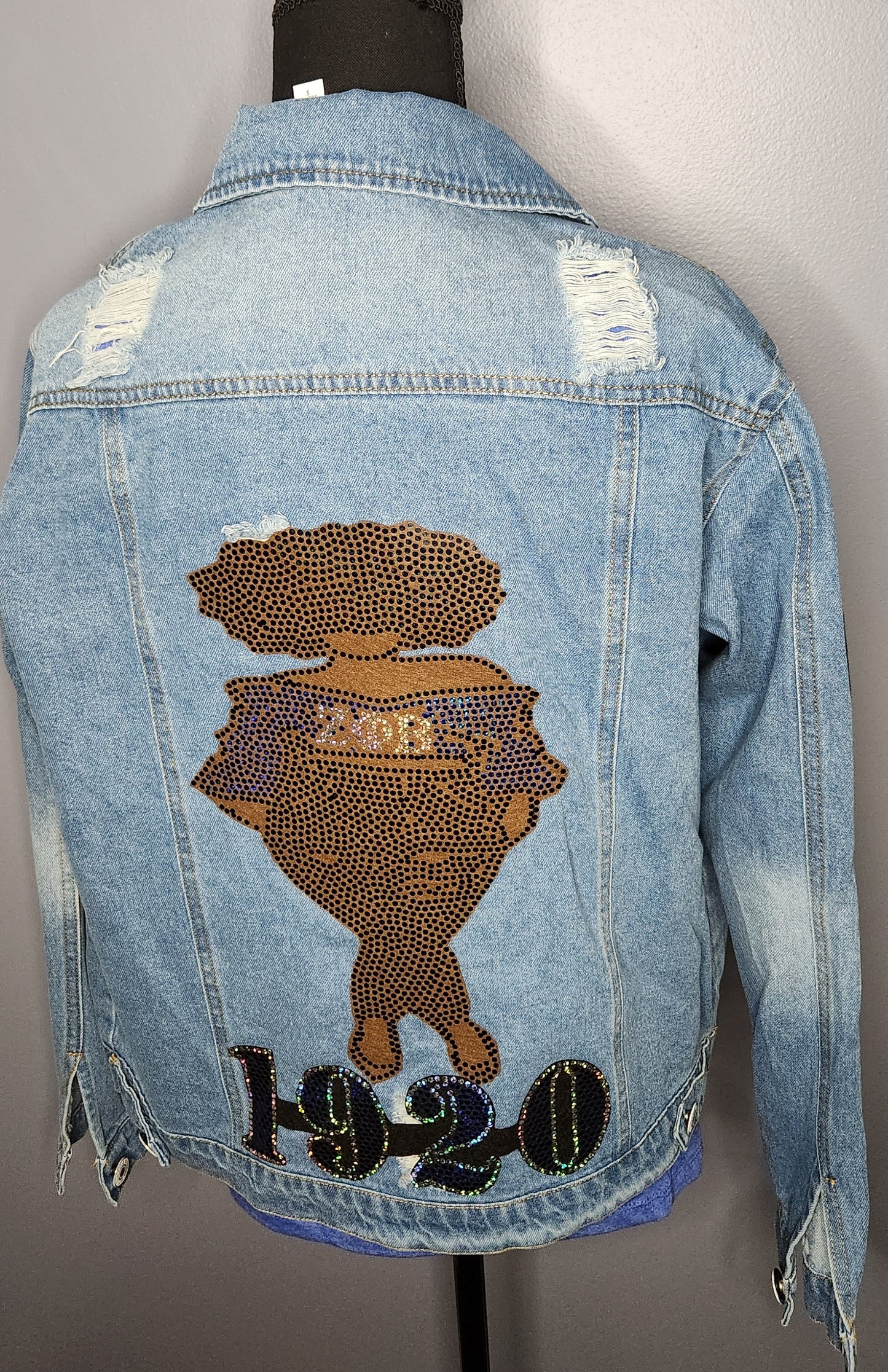 Zeta Phi Beta Jean Jacket -2