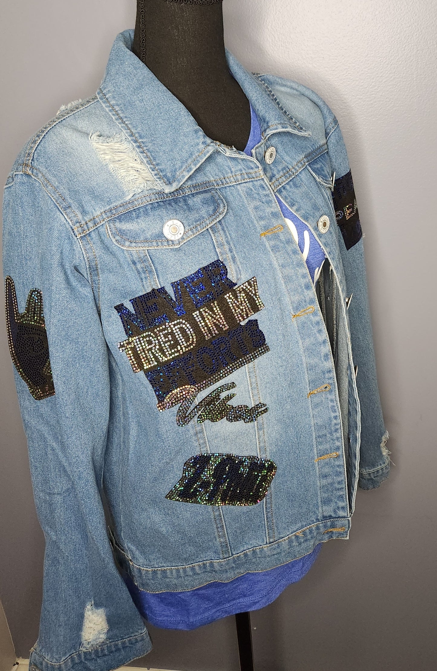 Zeta Phi Beta Jean Jacket -2