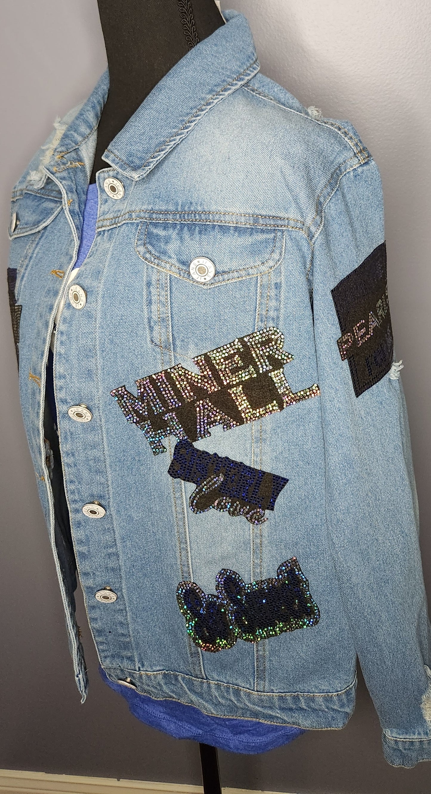 Zeta Phi Beta Jean Jacket -2